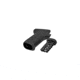 DLG Tactical AK 47/74 Polymer Grip, Black, DLG097B