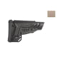 DLG Tactical TBS Shock Buttstock w/ CCP Commercial Spec, Tan, DLG056/050T