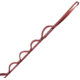 DMM 18mm Nylon Daisy Chain, Red, 135cm, DCNY135RD