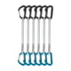 DMM Aether Quickdraw,6 Pack, 25cm, Turquoise/Matt Grey, A498-25P6