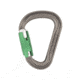 DMM Phantom HMS Locksafe Carabiner, Titanium/Green, A577