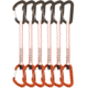 DMM Phantom Quickdraw, Pack of 7, Silver/Orange, 18cm, A318-18ORP6