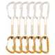 DMM Spectre 2 Quickdraw, Pack of 6, Silver/Gold, 12cm, A358-12P6