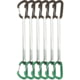 DMM Spectre Quickdraw, 6 Pack, Matt Grey/Green, 25 cm, A358-25GRAP6