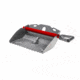 DMOS Alpha Shovel, Fire Red w/ Gunmetal Blade, ARD3001-HT