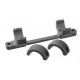 DNZ Products Game Reaper Scope Mount - Browning A Bolt Mountain TI, High Ring, 1 in Tube, Ambidextrous Hand, Black, 40500