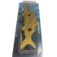 DNZ Products Fin Cleat - Docking &amp; Anchoring Equipment - Bill Fish, Gold, FC05G