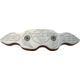DNZ Products Fin Cleat - Docking &amp; Anchoring Equipment - Crab, Silver, FC04S
