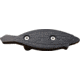 DNZ Products Fin Cleat - Docking &amp; Anchoring Equipment - Flounder, Black FC02B