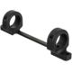 DNZ Products Game Reaper Scope Mount - Savage Flat Back Receiver, Long Action, Left Hand, High Ring, 1 in Tube, Black Matte, 26210