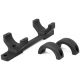 DNZ Products Game Reaper Scope Mount - Remington 700 Short Action, Medium Ring, 0 MOA, 30 mm Tube, Black Matte, 34700
