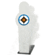 Do All Outdoors .22 White Silhoutte Popper Target SSPP
