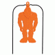 Do All Outdoors Impact Seal Sasquatch Hanging Target, Orange, SASQ1
