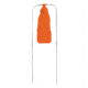 Do All Outdoors Lone Prairie Dog, Orange, .22 to 50 Cal, BSL4
