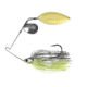 Dobyns D-Blade Beast Series Spinnerbaits, Colorado/Willow Blade, 3/4oz, Shad Chartreuse Shimmer, BST 3/4 B12 COL/WIL