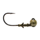 Dobyns Football Head, 1/2oz, 4pk, Green Pumpkin, FB HEAD GRN PMPK 1/2 4PK