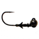 Dobyns Football Head, 1oz, 3pk, Black, FB HEAD BLK 1 3PK
