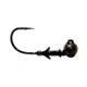 Dobyns Football Head, 3/8oz, 4pk, Black, FB HEAD BLK 3/8 4PK