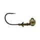 Dobyns Football Head, 3/8oz, 4pk, Green Pumpkin, FB HEAD GRN PMPK 3/8 4PK
