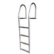 Dock Edge Fixed Eco - Weld Free Aluminum 4-Step Dock Ladder, 2074-F