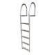 Dock Edge Fixed Eco - Weld Free Aluminum 5-Step Dock Ladder, 2075-F
