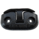 Dock Edge Flip-Up Dock Cleat - 6" - Black 64101