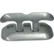 Dock Edge Flip Up Dock Cleat 8" - Polished, 2608P-F