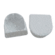 Dock Edge Large End Plug - White, 2-Pack, DE1026F
