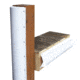 Dock Edge Piling Bumper - One End Capped - 6' - White 64083