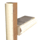 Dock Edge Piling Bumper - One End Capped - 6ft - Beige, 1020SF