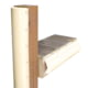 Dock Edge Piling Bumper - One End Capped - 6ft - Beige, 1020SF