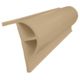 Dock Edge PRODOCK Heavy "P" Dock Profile - 3x8' Sections - Beige, 1201-F