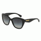 Dolce&amp;Gabbana 3 LAYERS DG4220 Sunglasses 29368G-55 - Black/Matte Black Frame, Grey Gradient Lenses