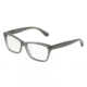Dolce&Gabbana CONTEMPORARY DG3215 Progressive Prescription Eyeglasses 2915-52 - Opal Grey Frame