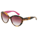 Dolce&amp;Gabbana CONTEMPORARY DG4239 Single Vision Prescription Sunglasses DG4239-28928H-56 - Lens Diameter 56 mm, Frame Color Top Havana On Cyclamen