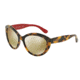 Dolce&amp;Gabbana CONTEMPORARY DG4239 Single Vision Prescription Sunglasses DG4239-28936G-56 - Lens Diameter 56 mm, Frame Color Top Havana On Red