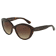 Dolce&amp;Gabbana CONTEMPORARY DG4239 Single Vision Prescription Sunglasses DG4239-502-13-56 - Lens Diameter 56 mm, Frame Color Havana