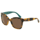 Dolce&amp;Gabbana CONTEMPORARY DG4240 Sunglasses 289173-54 - Top Havana On Petroleum Frame, Brown Lenses