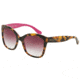 Dolce&amp;Gabbana CONTEMPORARY DG4240 Sunglasses 28928H-54 - Top Havana On Cyclamen Frame, Violet Gradient Lenses