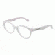 Dolce&amp;Gabbana D&amp;G ALL OVER DG3146P Single Vision Prescription Eyeglasses 2670-5217 - Dark Steel Frame