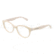 Dolce&amp;Gabbana D&amp;G ALL OVER DG3146P Single Vision Prescription Eyeglasses 2671-5017 - Dark Steel Frame