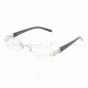 Dolce&amp;Gabbana DG 1169B Eyeglasses Styles - Silver Frame w/Non-Rx 54 mm Diameter Lenses, 130-5417