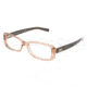 Dolce&amp;Gabbana DG 3074 Eyeglasses Styles - Light Brown Frame w/Non-Rx 54 mm Diameter Lenses, 1524-5416