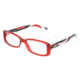 Dolce&amp;Gabbana DG 3074 Eyeglasses Styles - Red Frame w/Non-Rx 52 mm Diameter Lenses, 853-5216
