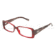 Dolce&amp;Gabbana DG 3080 Eyeglasses Styles - Red Frame w/Non-Rx 53 mm Diameter Lenses, 1530-5316