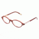 Dolce&amp;Gabbana DG3105 SV Prescription Eyeglasses - Top Red Demo Lens Frame / 50 mm Prescription Lenses, 1536-5016