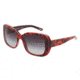 Dolce&amp;Gabbana DG4101 SV Prescription Sunglasses - Animal Red Gray Gradient Frame / 54 mm Prescription Lenses, 17528G-5419