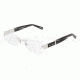 Dolce&amp;Gabbana DG1210 Single Vision Prescription Eyewear 1043-5417 - Silver 
