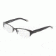 Dolce&amp;Gabbana DG1220 Single Vision Prescription Eyeglasses 01-5217 - Black Frame