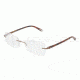 Dolce&amp;Gabbana DG1222 Eyeglass Frames 1111-5217 - Brown Frame